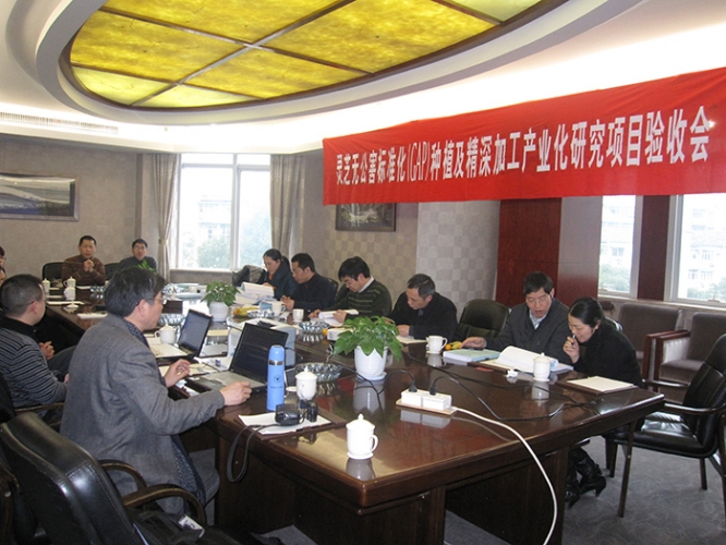 浙江省重大科技专项项目在杭州验收(图1)